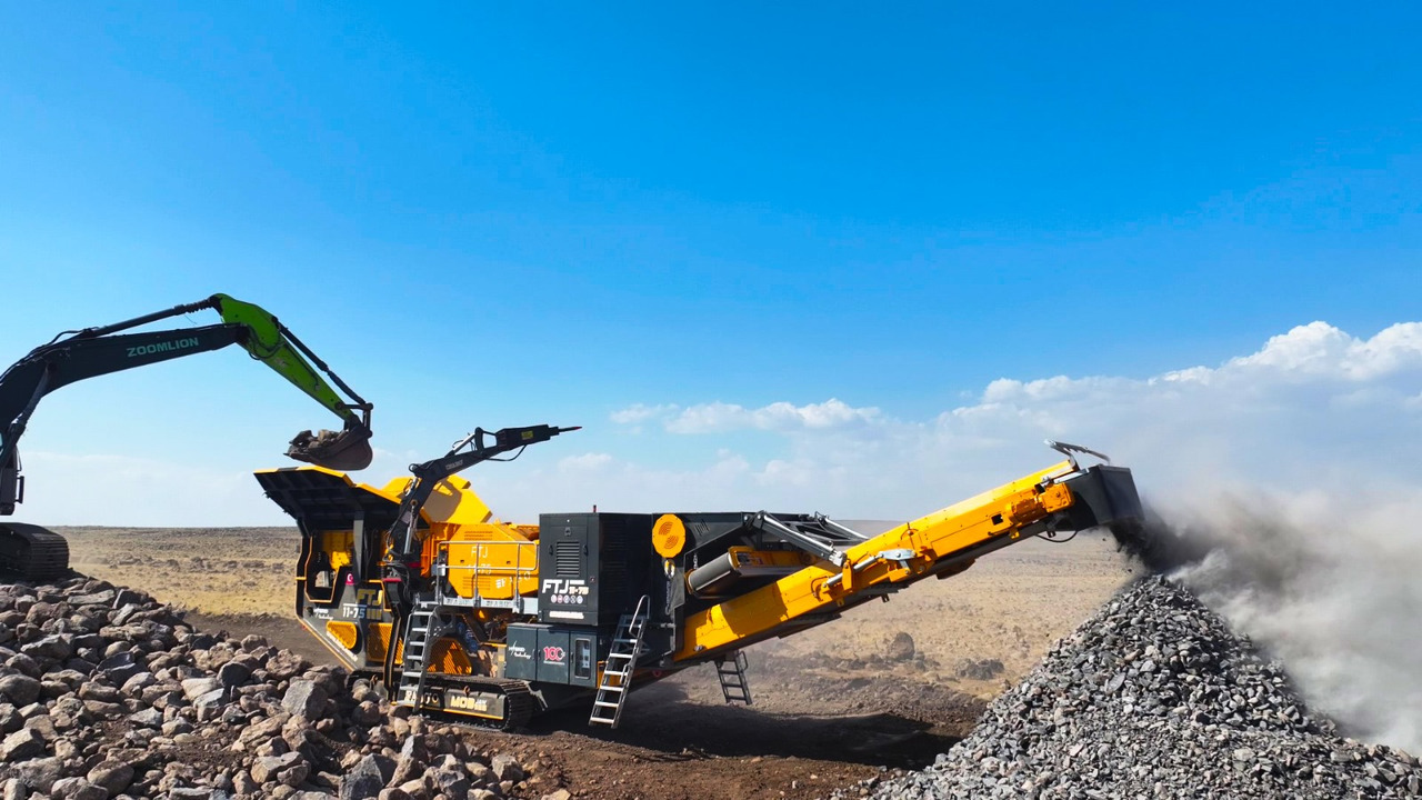 FABO Mobile crusher - Mobile crusher: picture 4 FABO Mobile crusher - Mobile crusher: picture 4