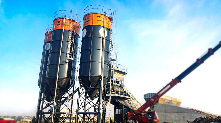 FABO cement silo - Concrete mixer: picture 3 FABO cement silo - Concrete mixer: picture 3