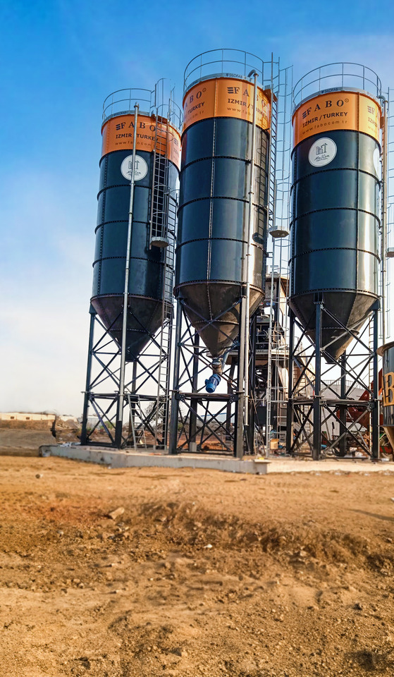 FABO cement silo - Concrete mixer: picture 1 FABO cement silo - Concrete mixer: picture 1
