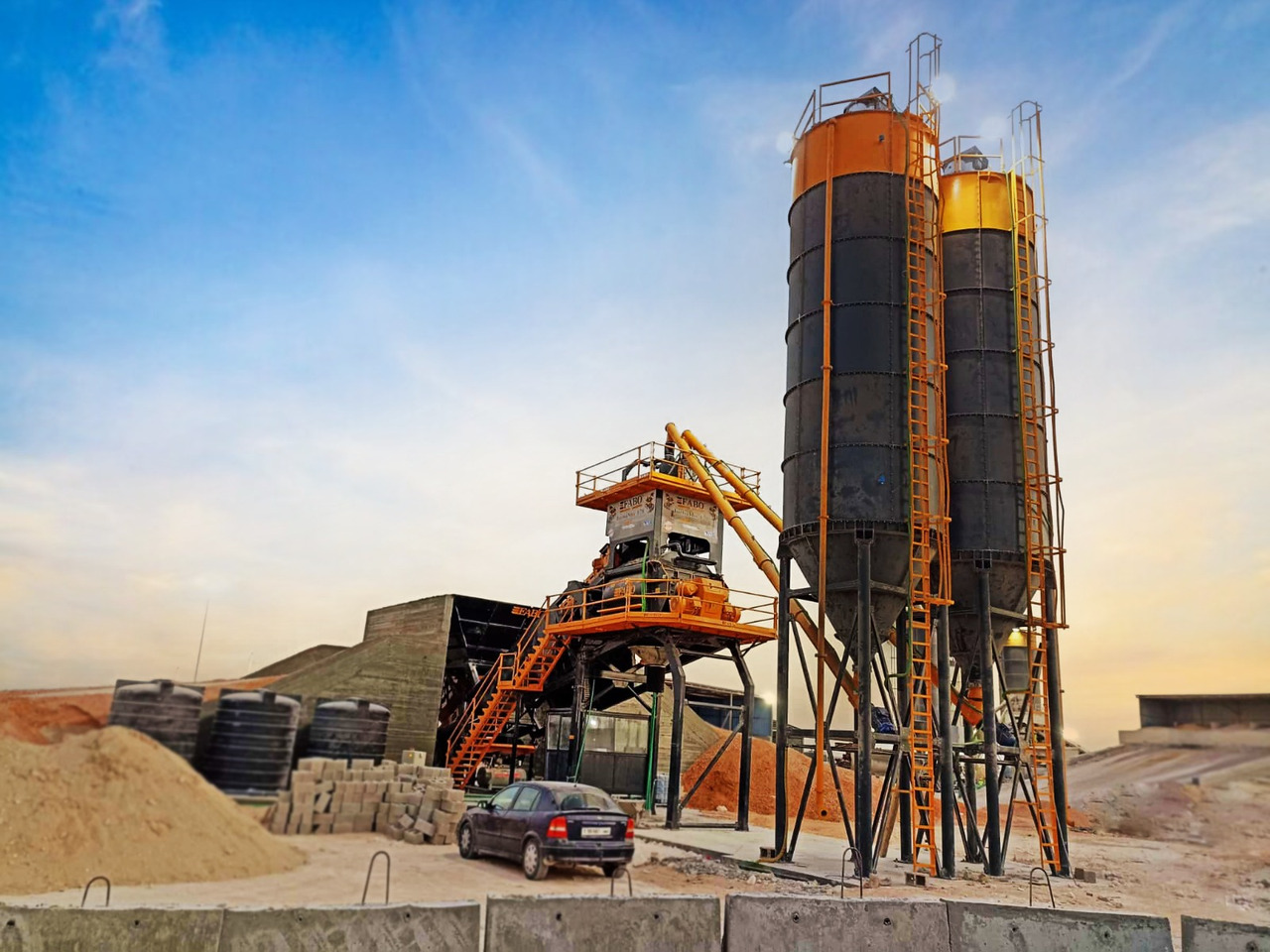 FABO compact concrete plant - Concrete plant: picture 4 FABO compact concrete plant - Concrete plant: picture 4