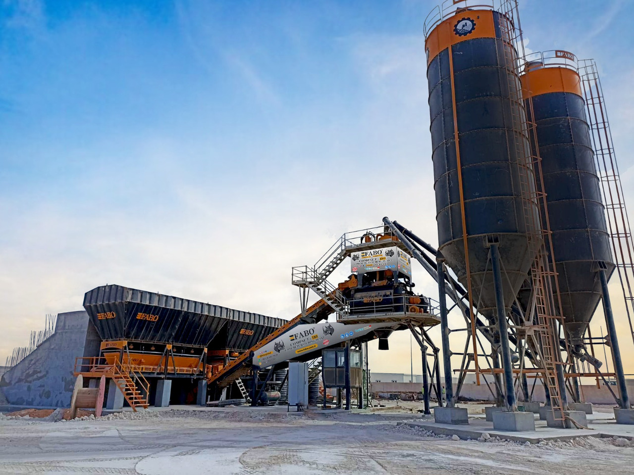 FABO compact concrete plant - Concrete plant: picture 2 FABO compact concrete plant - Concrete plant: picture 2