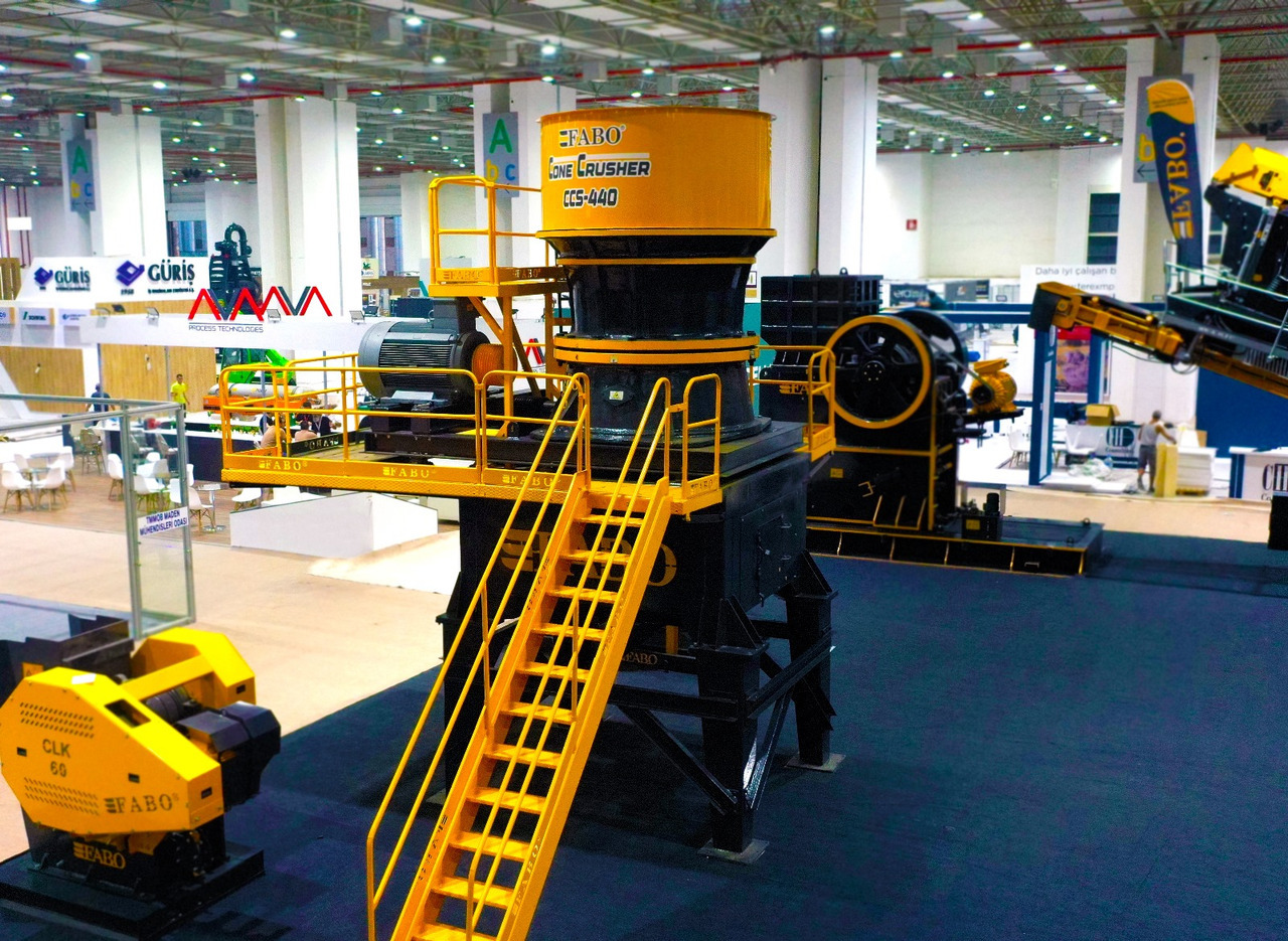 FABO cone crusher - Cone crusher: picture 5 FABO cone crusher - Cone crusher: picture 5