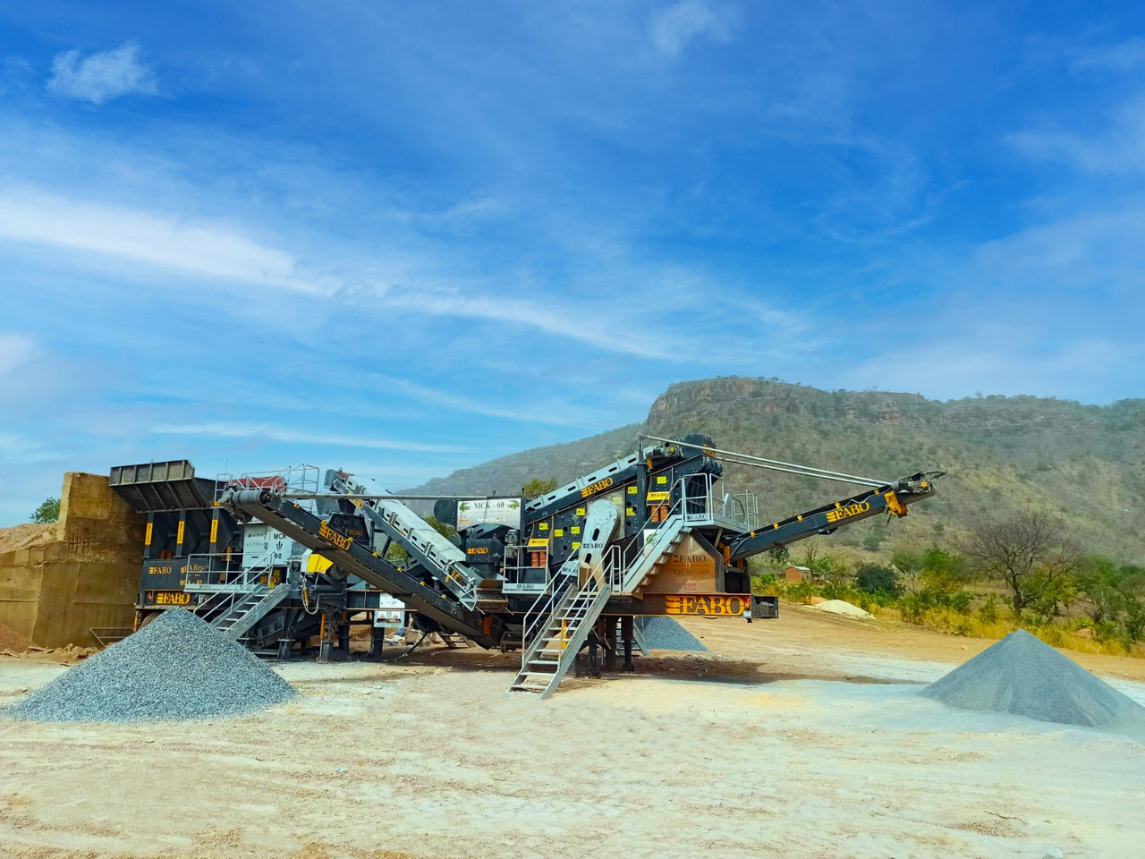 FABO mining machinery - crushing plant - Mining machinery: picture 2 FABO mining machinery - crushing plant - Mining machinery: picture 2