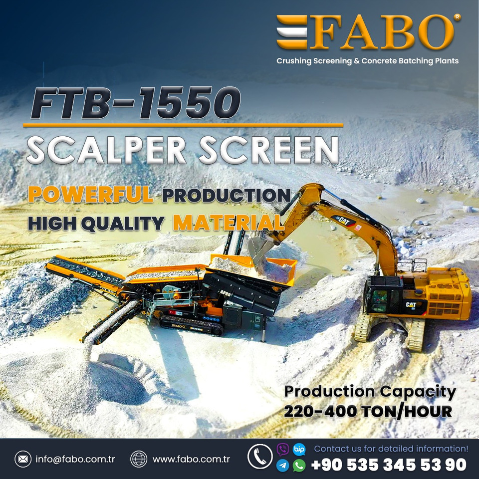 New Mining machinery FABO mining machinery - crushing plant: picture 1