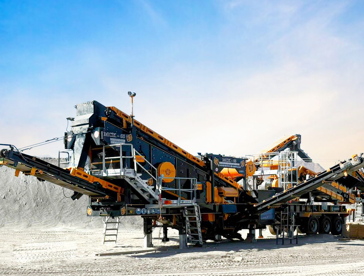 FABO mining machinery - crushing plant - Mining machinery: picture 2 FABO mining machinery - crushing plant - Mining machinery: picture 2