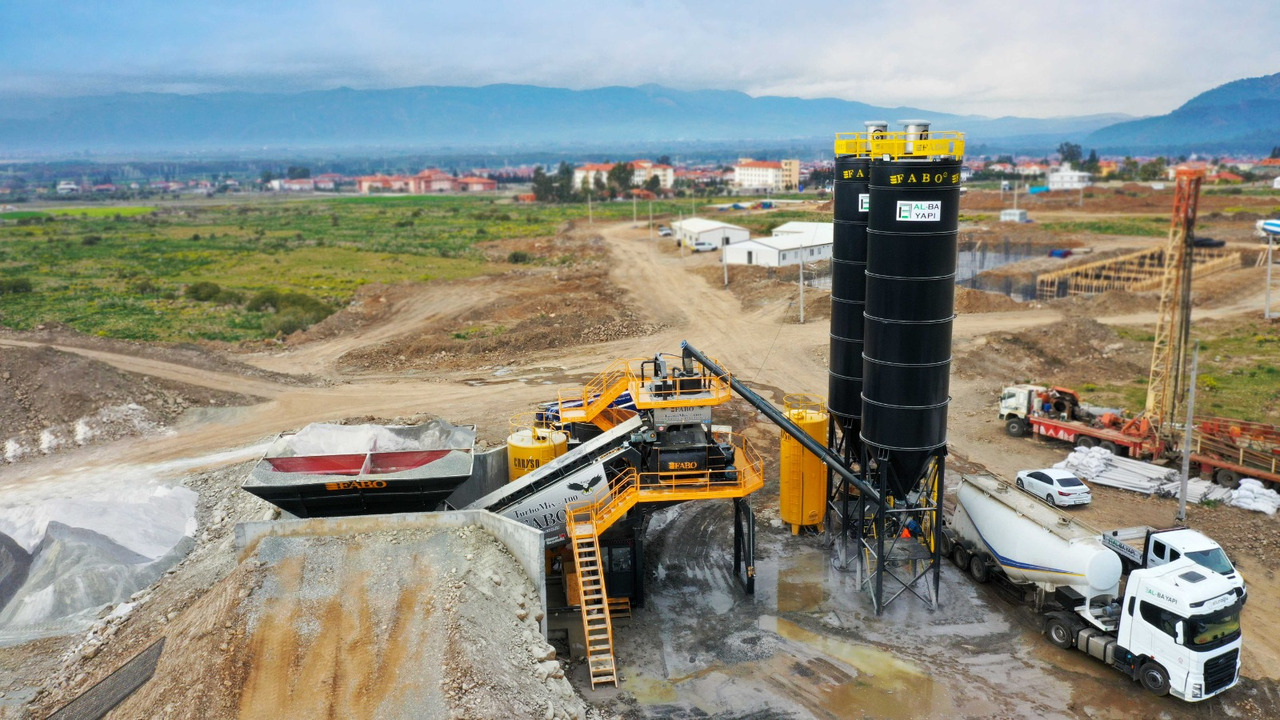 FABO mobile concrete batching plant - Concrete plant: picture 4 FABO mobile concrete batching plant - Concrete plant: picture 4