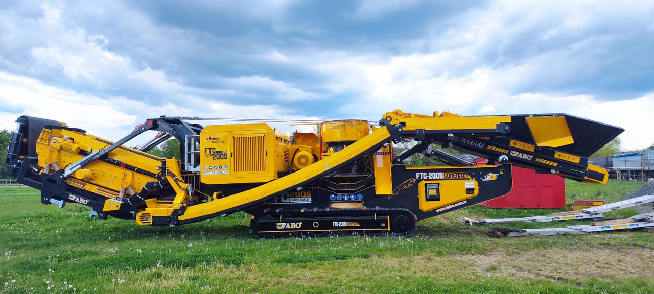 FABO mobile cone crusher - Cone crusher: picture 1 FABO mobile cone crusher - Cone crusher: picture 1