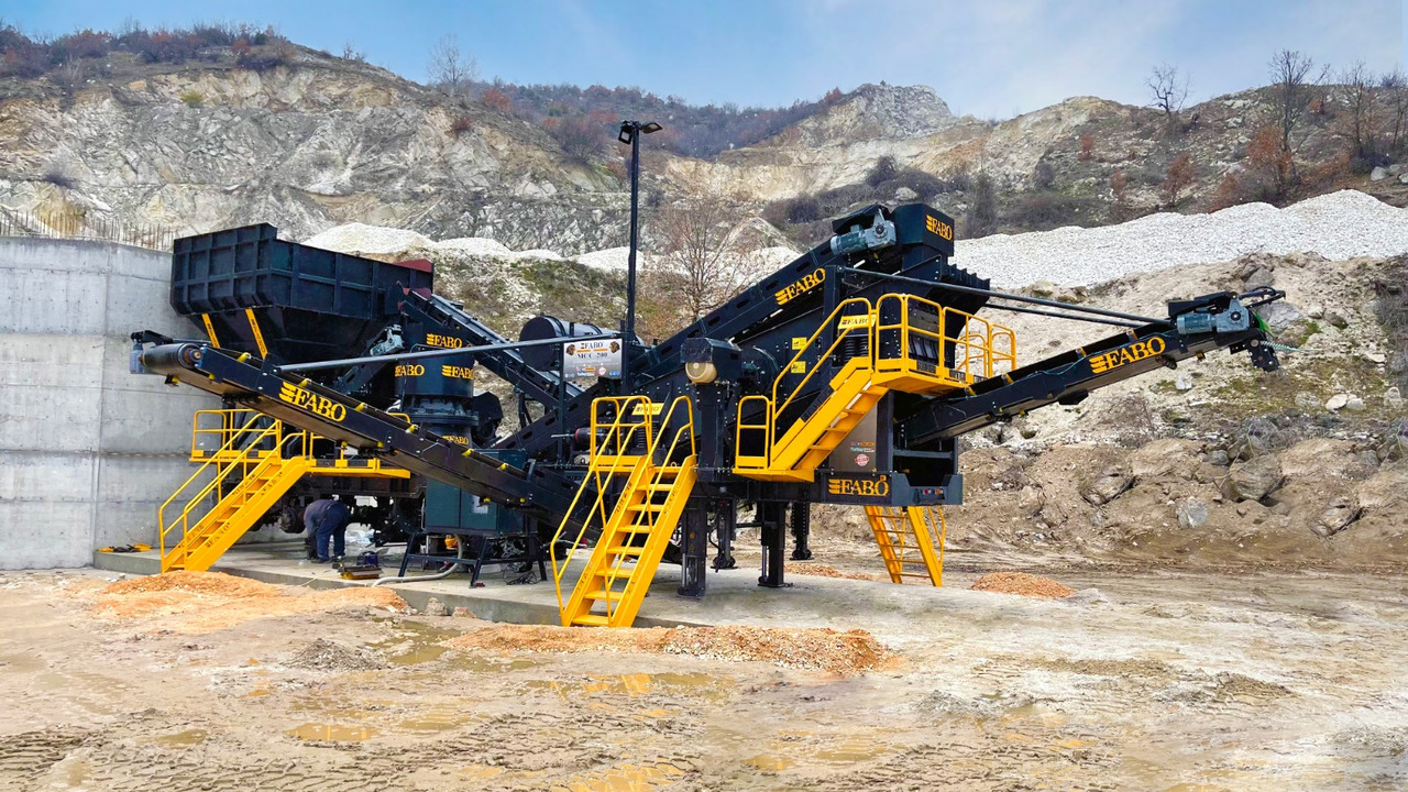 FABO mobile cone crusher - Cone crusher: picture 1 FABO mobile cone crusher - Cone crusher: picture 1