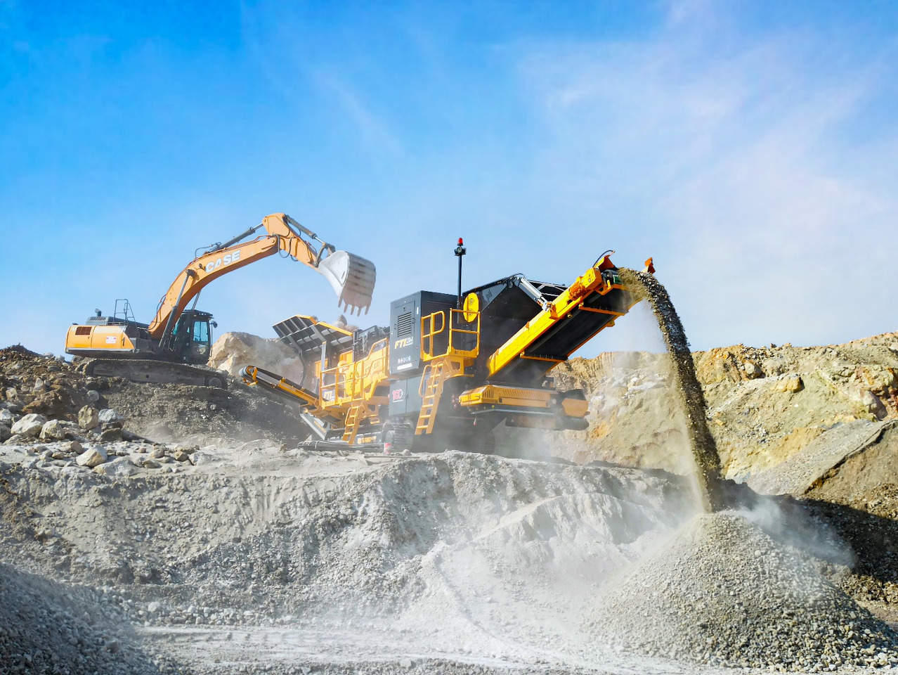 FABO mobile impact crusher - Impact crusher: picture 1 FABO mobile impact crusher - Impact crusher: picture 1