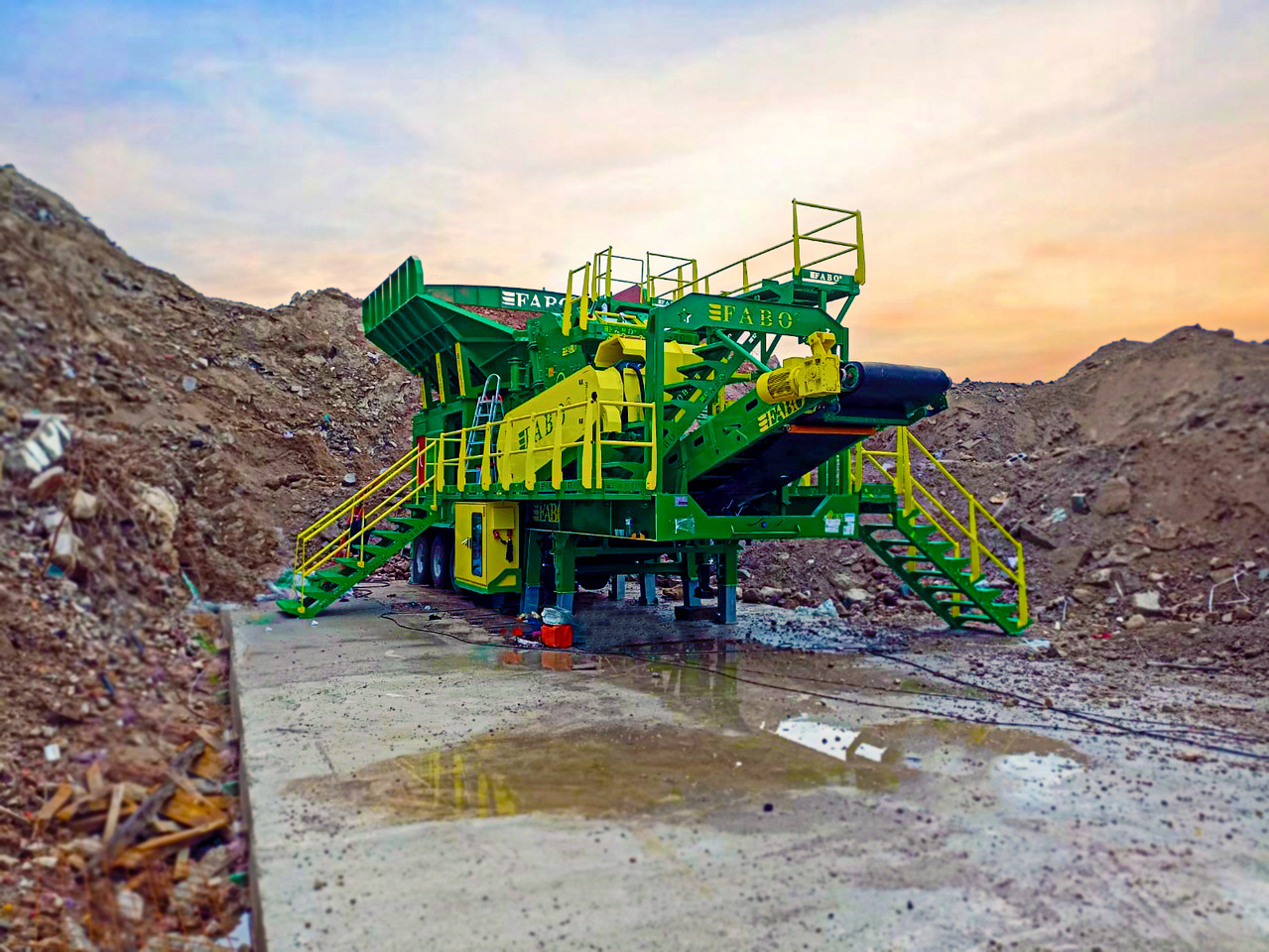 FABO mobile impact crusher - Impact crusher: picture 4 FABO mobile impact crusher - Impact crusher: picture 4