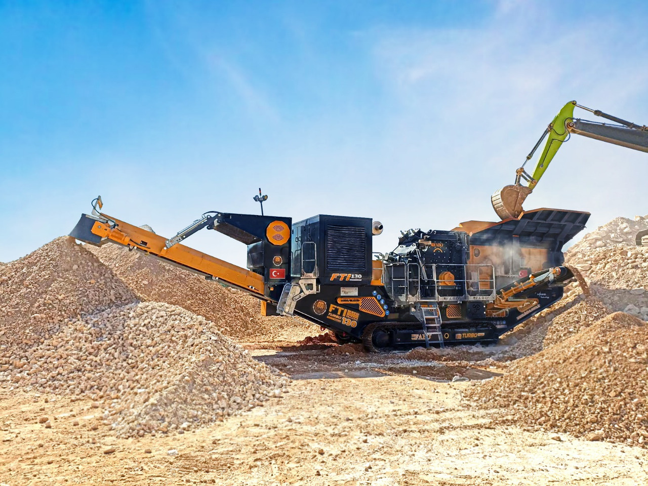 FABO mobile impact crusher - Impact crusher: picture 1 FABO mobile impact crusher - Impact crusher: picture 1