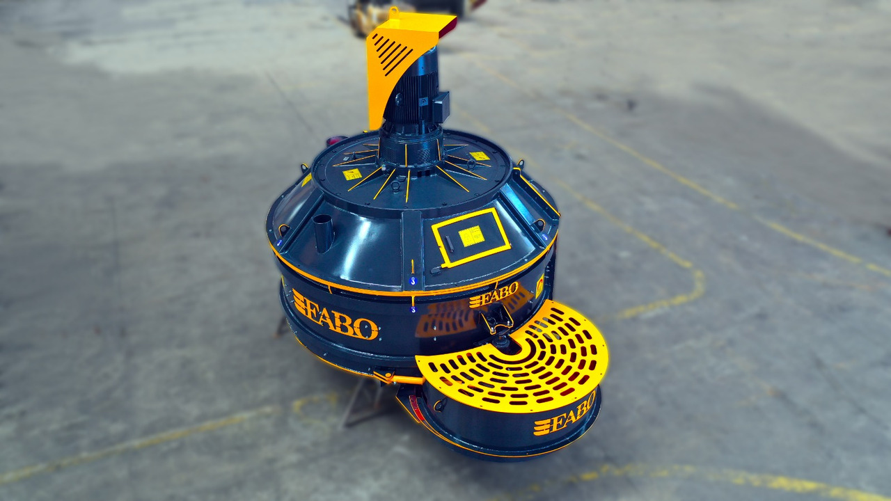 New Concrete mixer FABO twin shaft mixer: picture 6