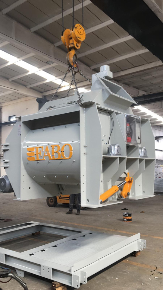 FABO twin shaft mixer - Concrete mixer: picture 4 FABO twin shaft mixer - Concrete mixer: picture 4
