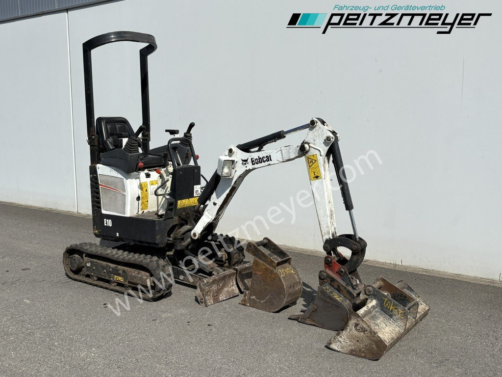 BOBCAT Minibagger E 10 verstellbares Fahrwerk 710 - 1.100 mm, - Mini excavator: picture 2 BOBCAT Minibagger E 10 verstellbares Fahrwerk 710 - 1.100 mm, - Mini excavator: picture 2