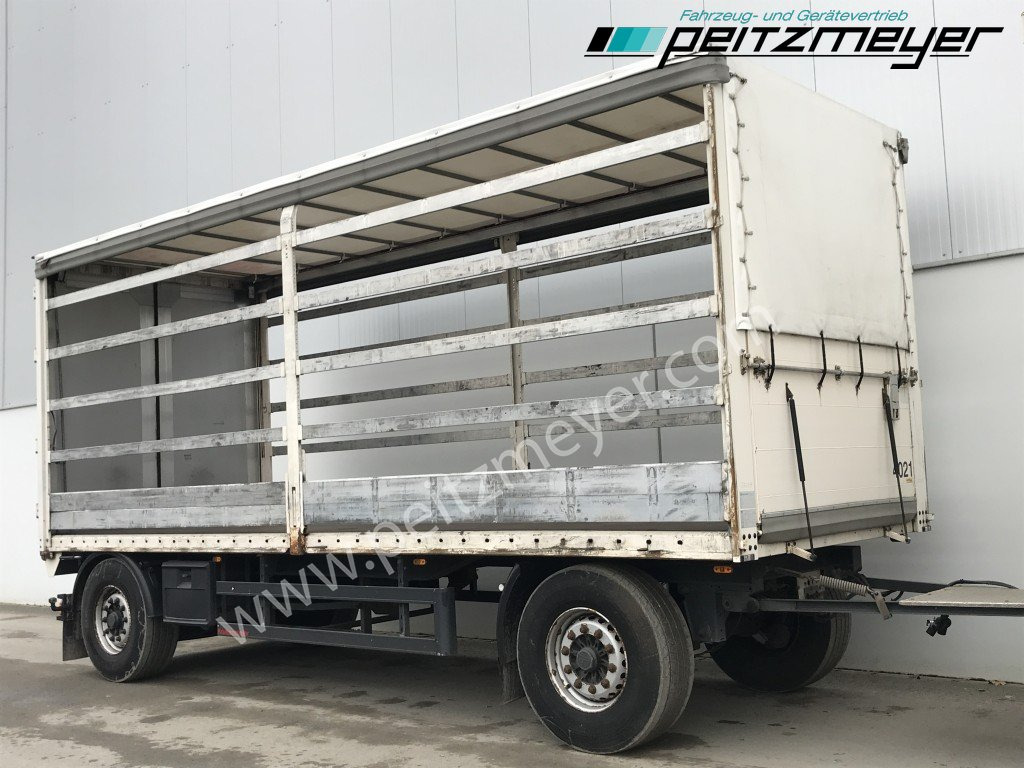 KRUKENMEIER PRITSCHENANHÄNGER 18 T. mit Durchlade - Curtainsider trailer: picture 4 KRUKENMEIER PRITSCHENANHÄNGER 18 T. mit Durchlade - Curtainsider trailer: picture 4
