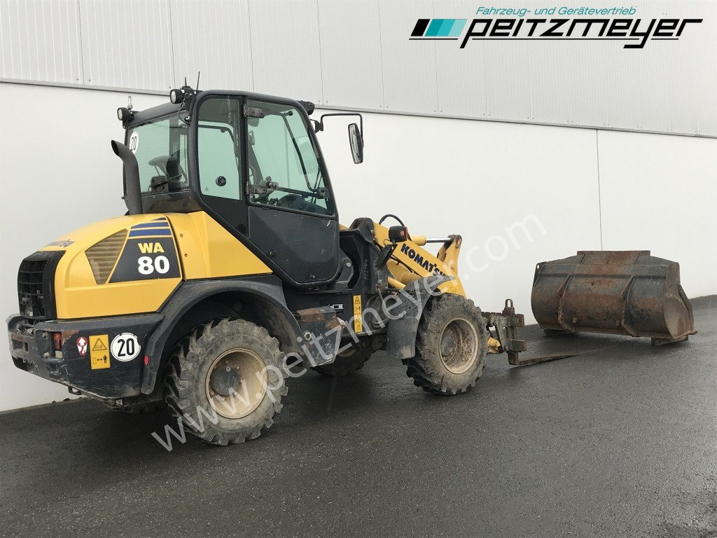 Komatsu RADLADER WA 80-6 Palettengabel und Standardschaufel - Wheel loader: picture 3 Komatsu RADLADER WA 80-6 Palettengabel und Standardschaufel - Wheel loader: picture 3