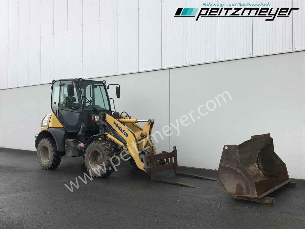 Komatsu RADLADER WA 80-6 Palettengabel und Standardschaufel - Wheel loader: picture 2 Komatsu RADLADER WA 80-6 Palettengabel und Standardschaufel - Wheel loader: picture 2