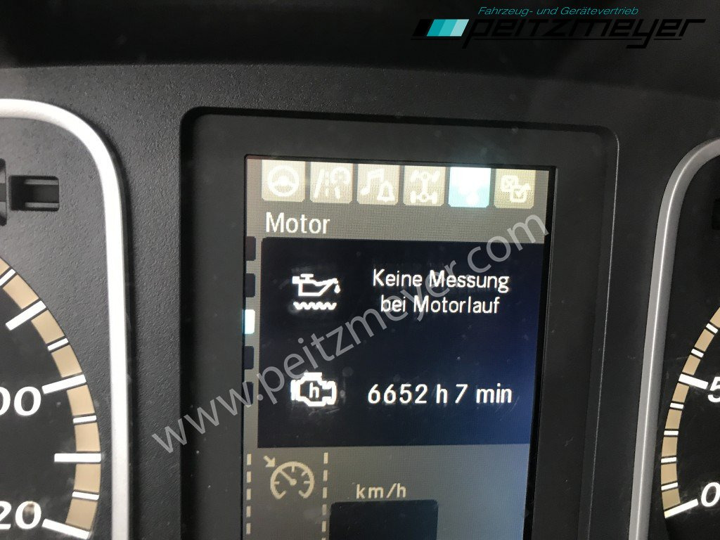 Refrigerator truck MERCEDES-BENZ Atego 818 L Tiefkühlkoffer m. Trennwand, Thermo T 800, LBW, Klima: picture 12