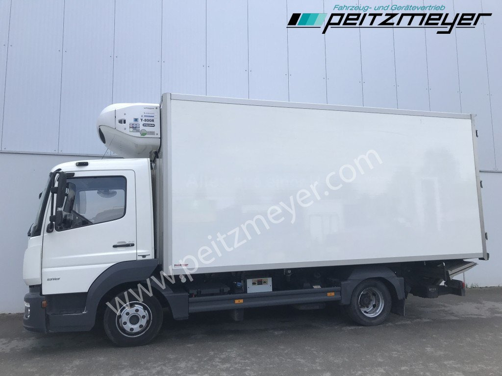 Refrigerator truck MERCEDES-BENZ Atego 818 L Tiefkühlkoffer m. Trennwand, Thermo T 800, LBW, Klima: picture 8