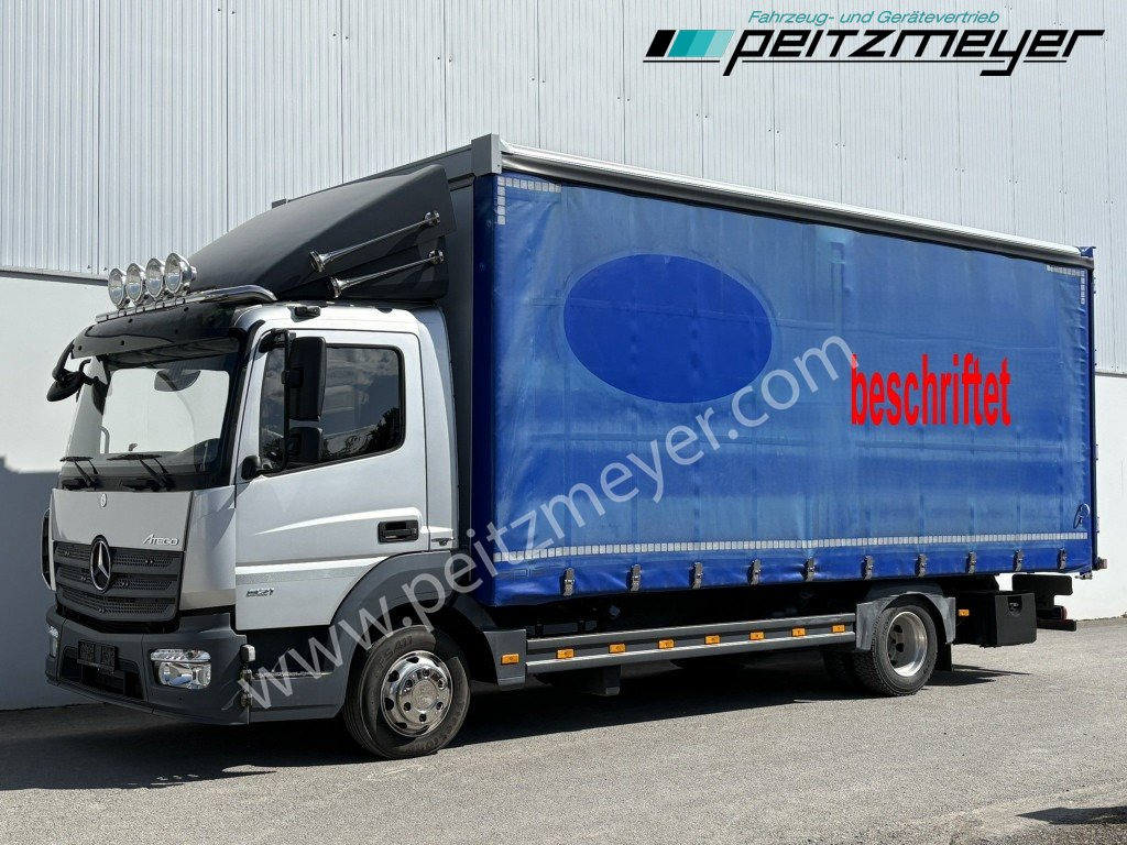 MERCEDES-BENZ Atego 821 L Pritsche ohne LBW - Curtainsider truck: picture 1 MERCEDES-BENZ Atego 821 L Pritsche ohne LBW - Curtainsider truck: picture 1