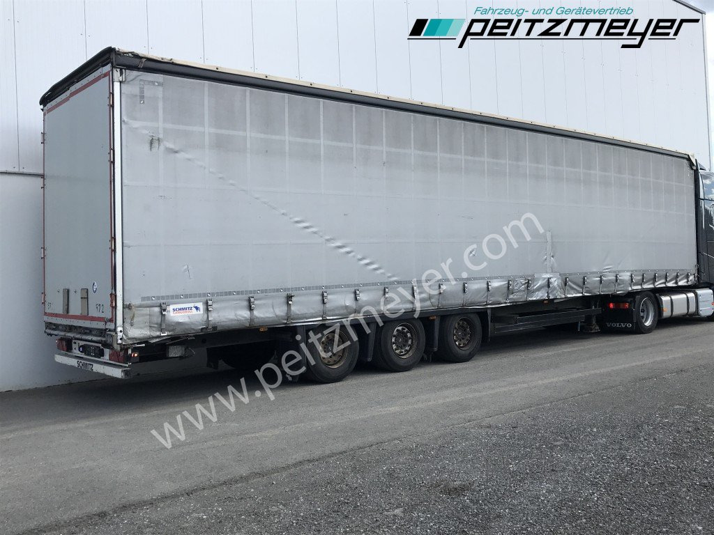 SCHMITZ Mega, Jumbo Hubdach, verzinkt, Edscha neutral - Curtainsider semi-trailer: picture 1 SCHMITZ Mega, Jumbo Hubdach, verzinkt, Edscha neutral - Curtainsider semi-trailer: picture 1