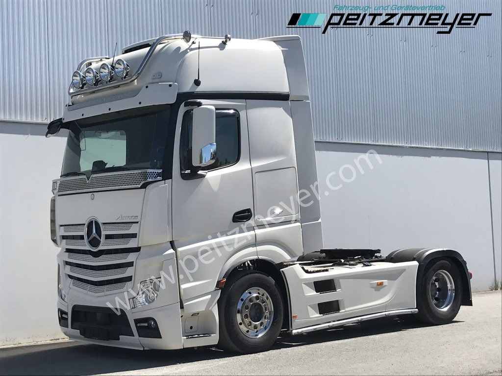 Tractor unit MERCEDES-BENZ Actros 1858 LLS, Klima, Leder, Retarder, original 289 tkm: picture 1