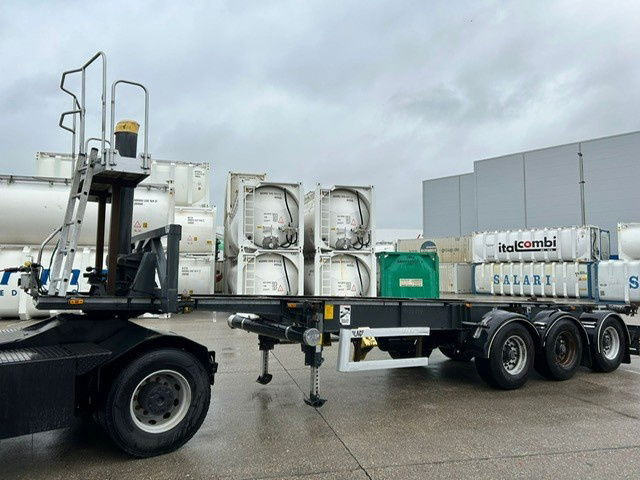 LAG LAG 30 ft Tipping chassis / Alcoa,s / bpw disc / airepipe - Container transporter/ Swap body semi-trailer: picture 3 LAG LAG 30 ft Tipping chassis / Alcoa,s / bpw disc / airepipe - Container transporter/ Swap body semi-trailer: picture 3