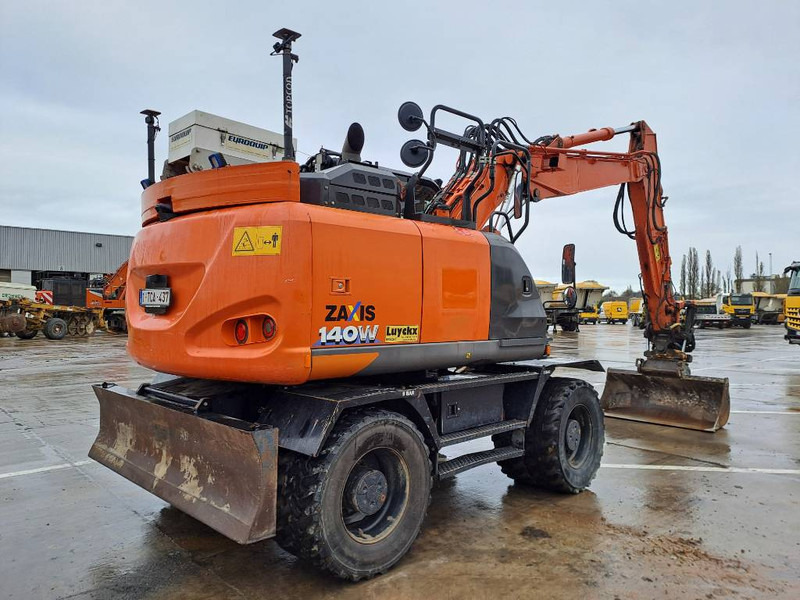 Hitachi ZX140WTB-6 (Topcon GPS+Engcon Rototilt) - Wheel excavator: picture 4 Hitachi ZX140WTB-6 (Topcon GPS+Engcon Rototilt) - Wheel excavator: picture 4