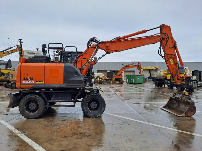 Hitachi ZX140WTB-6 (Topcon GPS+Engcon Rototilt) - Wheel excavator: picture 5 Hitachi ZX140WTB-6 (Topcon GPS+Engcon Rototilt) - Wheel excavator: picture 5