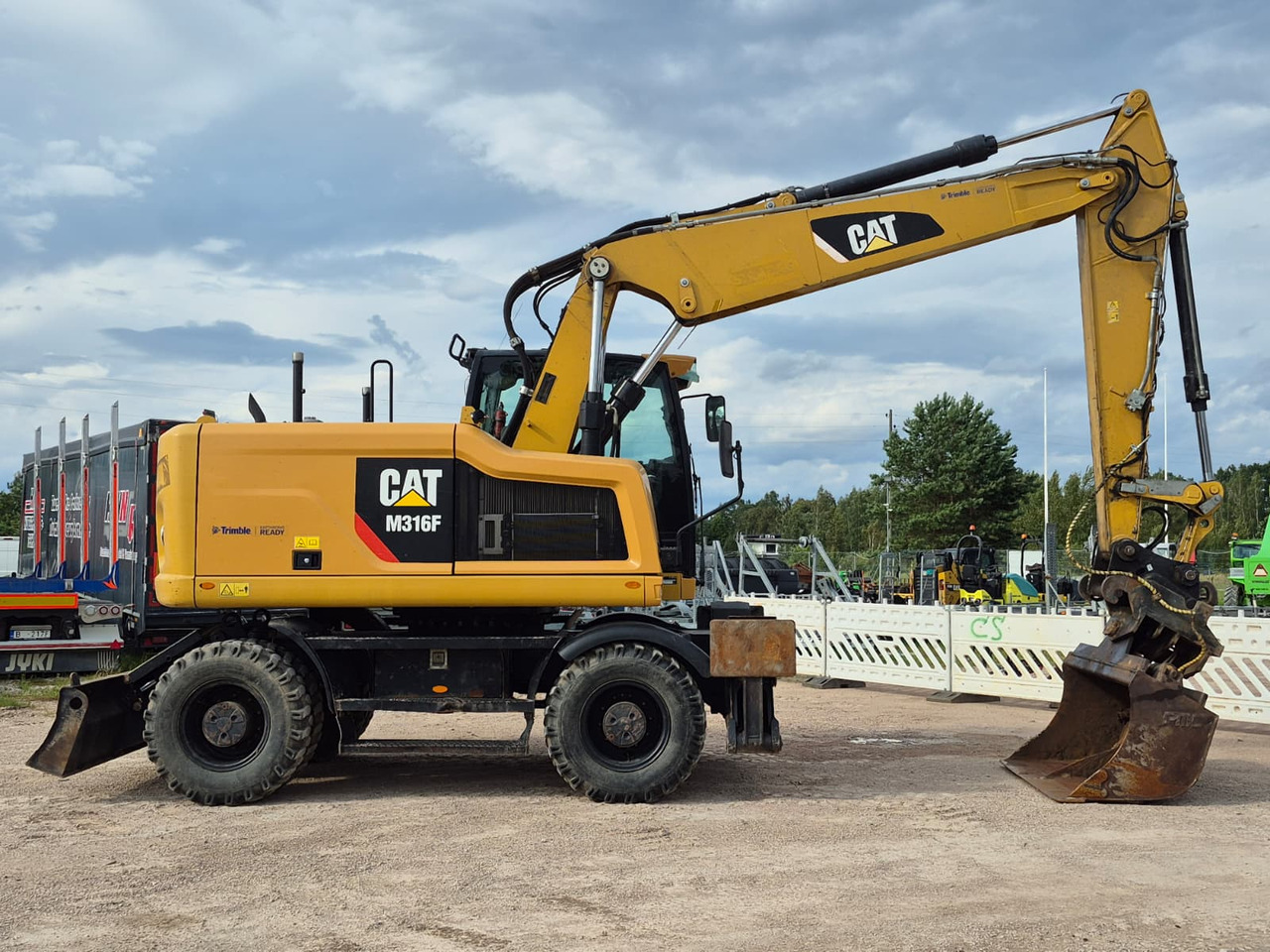 CATERPILLAR M316F EPA - Wheel excavator: picture 4 CATERPILLAR M316F EPA - Wheel excavator: picture 4
