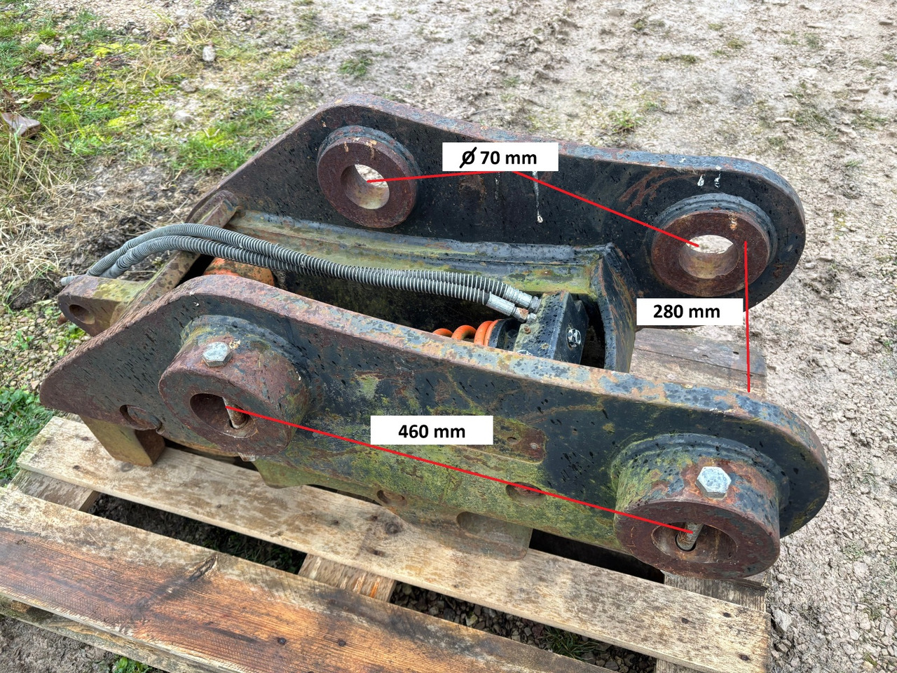 HILL Tefra 15T - Quick coupler for Excavator: picture 2 HILL Tefra 15T - Quick coupler for Excavator: picture 2