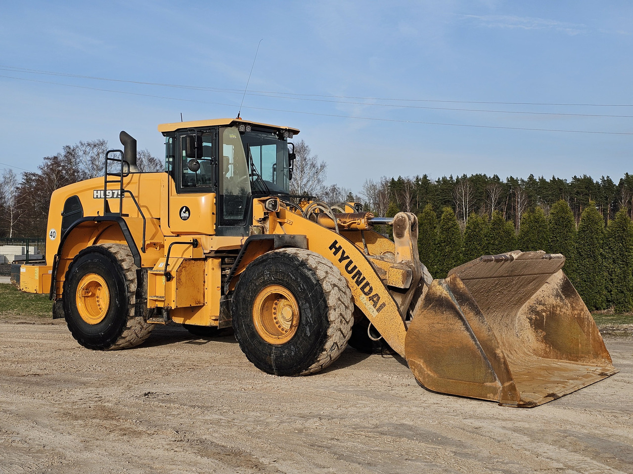 HYUNDAI HL975 - Wheel loader: picture 4 HYUNDAI HL975 - Wheel loader: picture 4