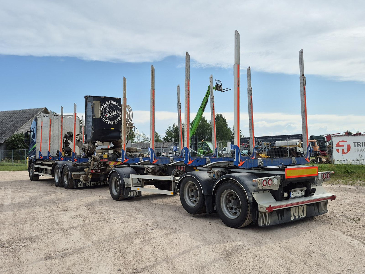 VOLVO FH500 JYKI V31 Kesla - Log truck: picture 4 VOLVO FH500 JYKI V31 Kesla - Log truck: picture 4