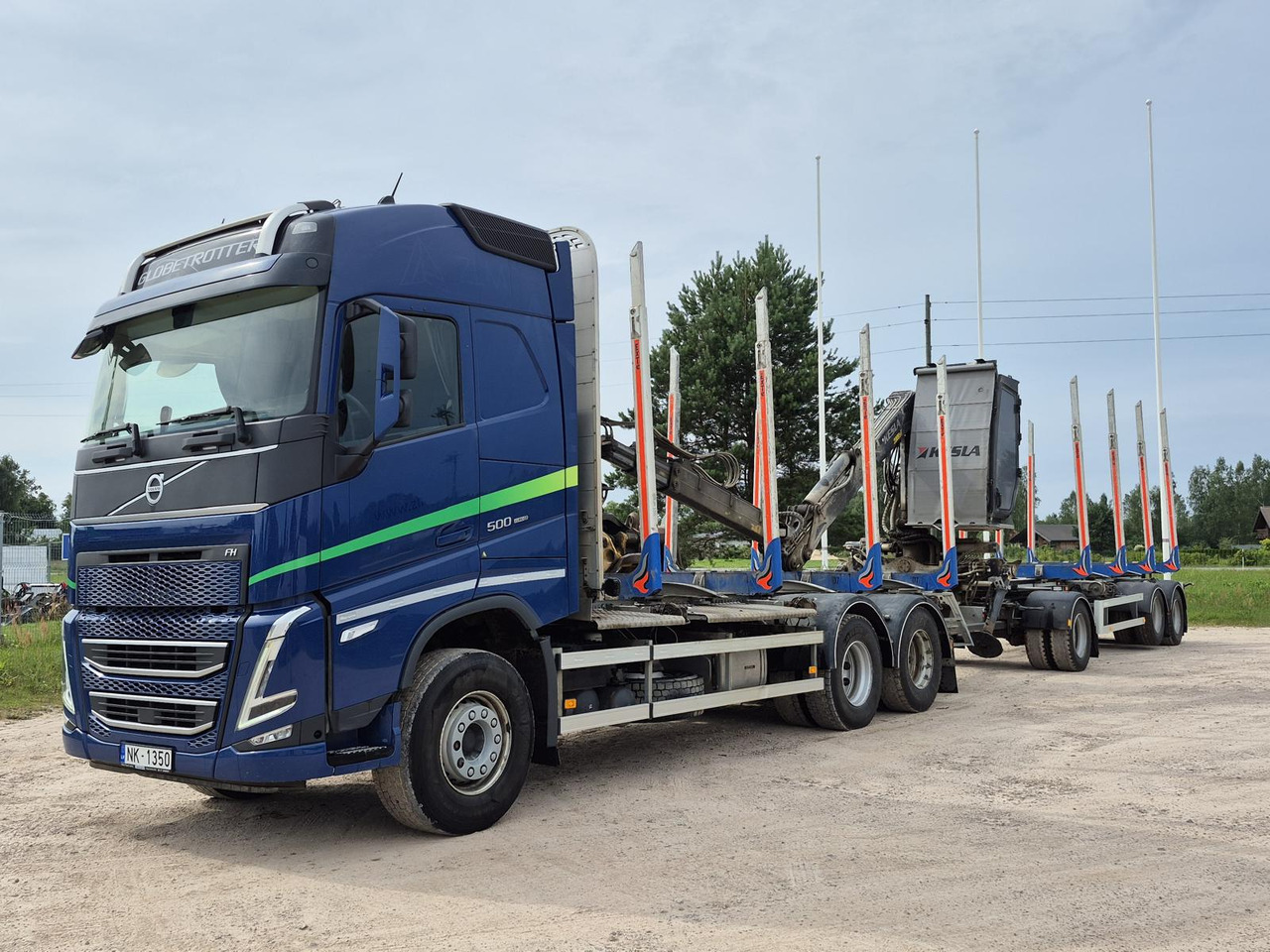 VOLVO FH500 JYKI V31 Kesla - Log truck: picture 2 VOLVO FH500 JYKI V31 Kesla - Log truck: picture 2