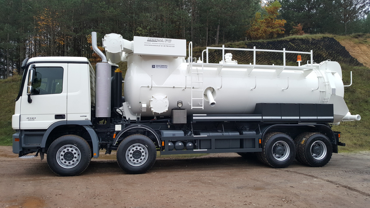 Mercedes NAAKTGEBOREN Vacu Press 8000 - Vacuum truck: picture 3 Mercedes NAAKTGEBOREN Vacu Press 8000 - Vacuum truck: picture 3