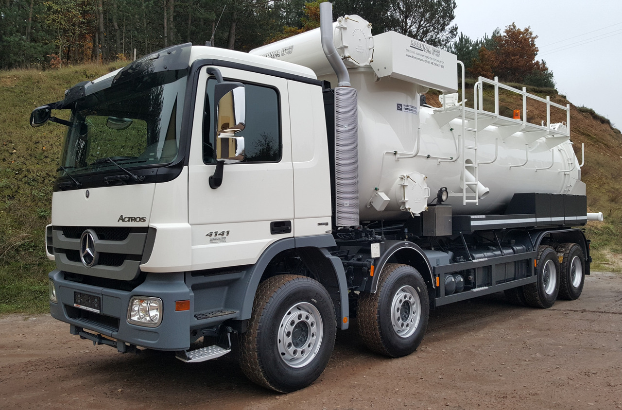 Mercedes NAAKTGEBOREN Vacu Press 8000 - Vacuum truck: picture 1 Mercedes NAAKTGEBOREN Vacu Press 8000 - Vacuum truck: picture 1