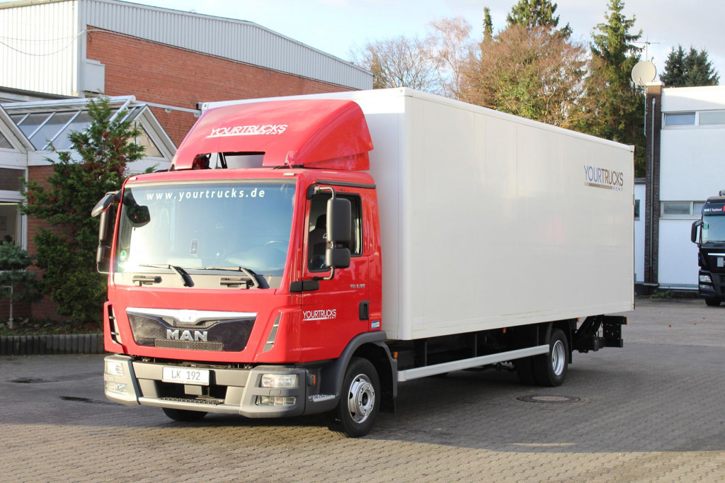 MAN TGL 8.180 E6 Koffer 7,3m LBW ANK Luft - Box truck: picture 1 MAN TGL 8.180 E6 Koffer 7,3m LBW ANK Luft - Box truck: picture 1
