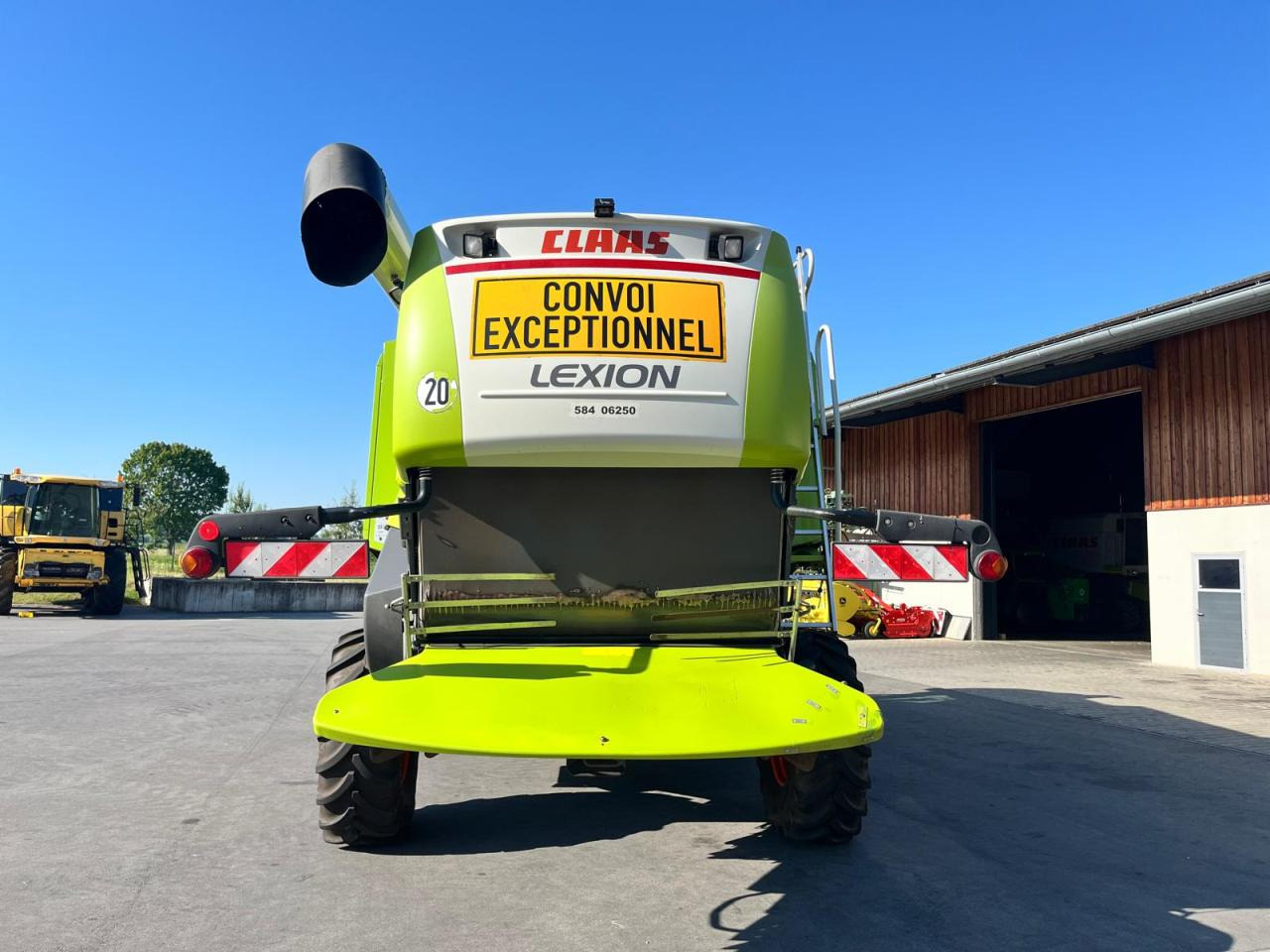 CLAAS Lexion 550, 3D, SW V750, Baujahr 2009 - Combine harvester: picture 5 CLAAS Lexion 550, 3D, SW V750, Baujahr 2009 - Combine harvester: picture 5
