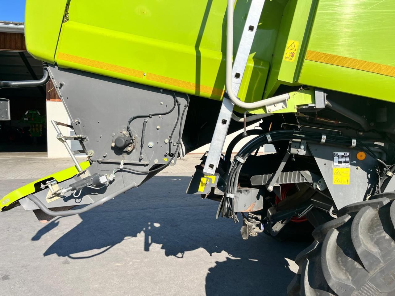 Combine harvester CLAAS Lexion 550, 3D, SW V750, Baujahr 2009: picture 12