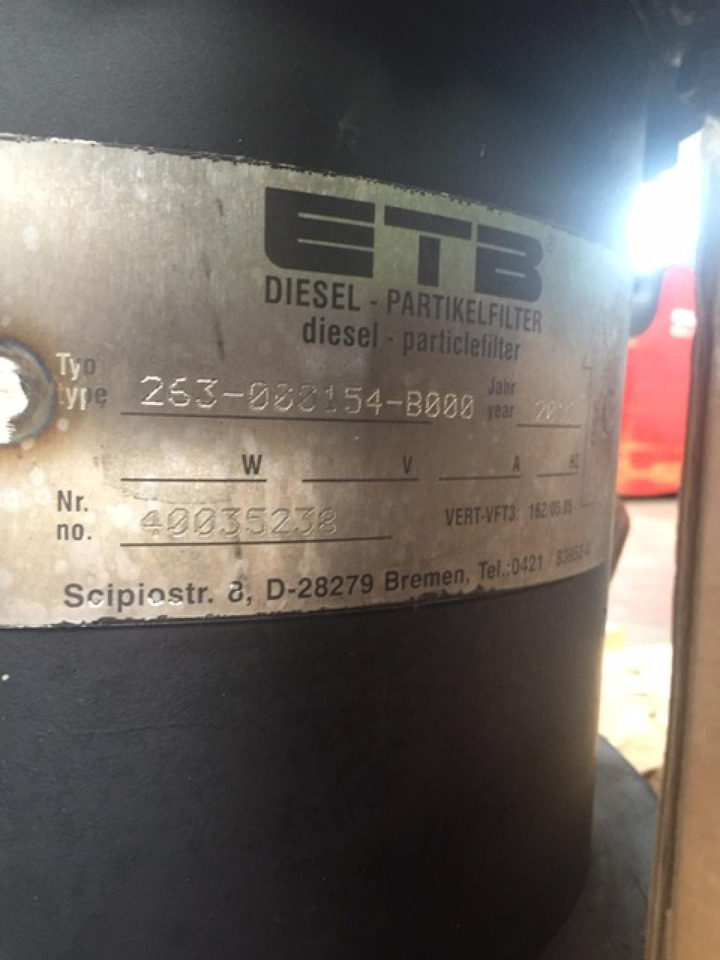 Merlo Rußpartikelfilter für Merlo Teleskoplader - Telescopic handler: picture 4 Merlo Rußpartikelfilter für Merlo Teleskoplader - Telescopic handler: picture 4