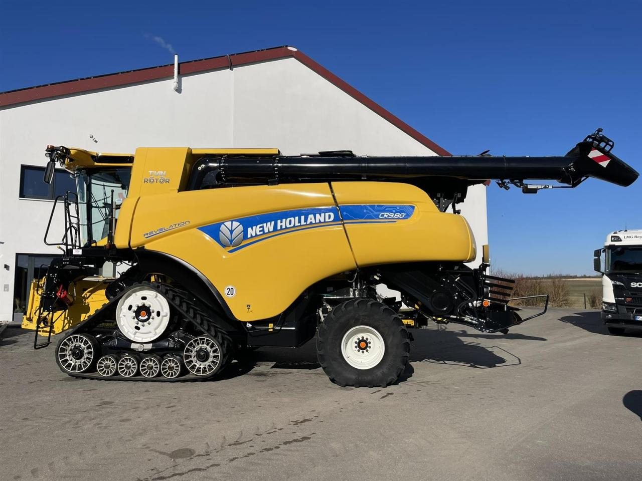 New Holland NH CR 9.80 Revelation, Optispread, Opticlean - Combine harvester: picture 3 New Holland NH CR 9.80 Revelation, Optispread, Opticlean - Combine harvester: picture 3