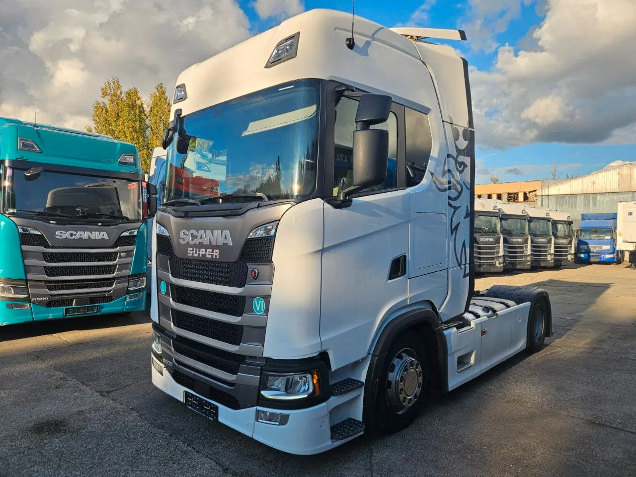 Scania S500 Mega Standklima Big Navi Digit display - Tractor unit: picture 1 Scania S500 Mega Standklima Big Navi Digit display - Tractor unit: picture 1