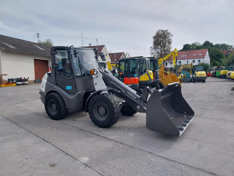Hitachi ZW 75 Ahlmann Radlader Lader Hoflader Cat Schaufellader - Compact loader: picture 3 Hitachi ZW 75 Ahlmann Radlader Lader Hoflader Cat Schaufellader - Compact loader: picture 3