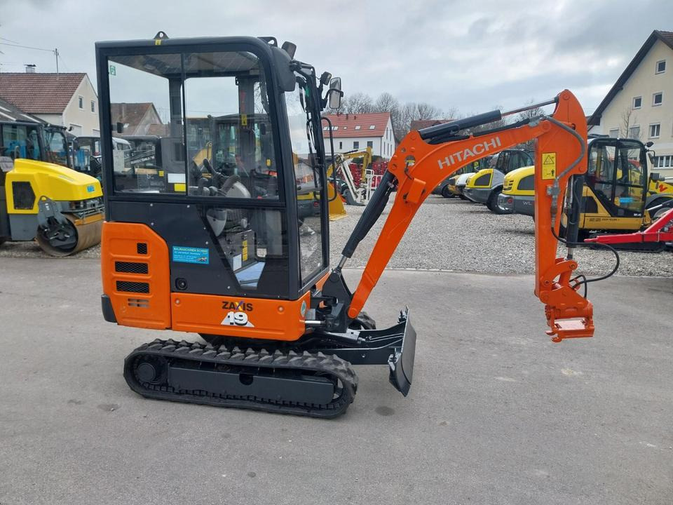 Minibagger Hitachi ZX 19 Powertilt Bagger Kettenbagger - Mini excavator: picture 4 Minibagger Hitachi ZX 19 Powertilt Bagger Kettenbagger - Mini excavator: picture 4