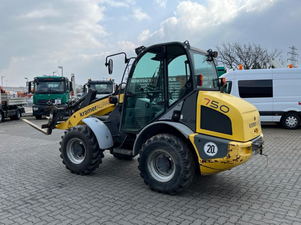 KRAMER WERKE KRAMER WERKE Radlader Radlader 750 Allrad Klappschaufel+Gabel - Wheel loader: picture 4 KRAMER WERKE KRAMER WERKE Radlader Radlader 750 Allrad Klappschaufel+Gabel - Wheel loader: picture 4