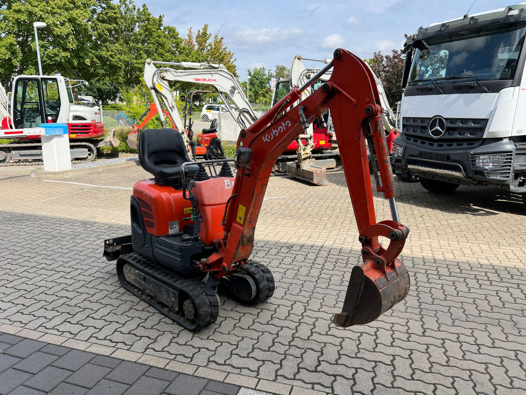KUBOTA Minibagger U 10 - 3 Minibagger Kurzheck - Mini excavator: picture 4 KUBOTA Minibagger U 10 - 3 Minibagger Kurzheck - Mini excavator: picture 4