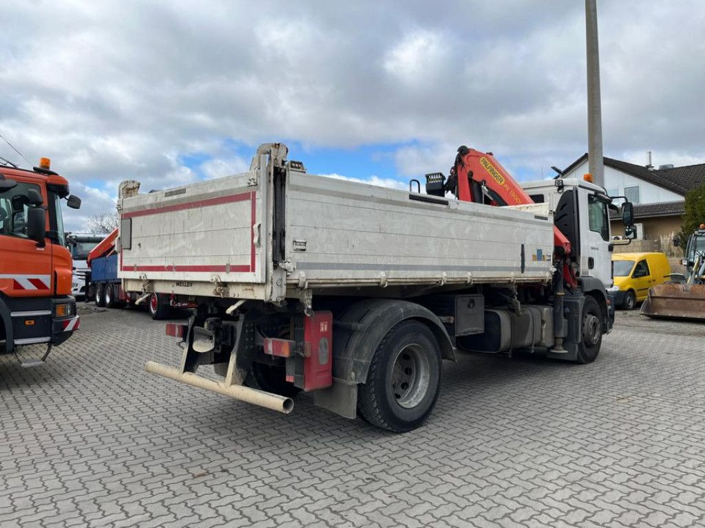MAN TG-M 18.340 4x2 2-Achs Kipper Kran Palf. PK 130 - Tipper, Crane truck: picture 4 MAN TG-M 18.340 4x2 2-Achs Kipper Kran Palf. PK 130 - Tipper, Crane truck: picture 4