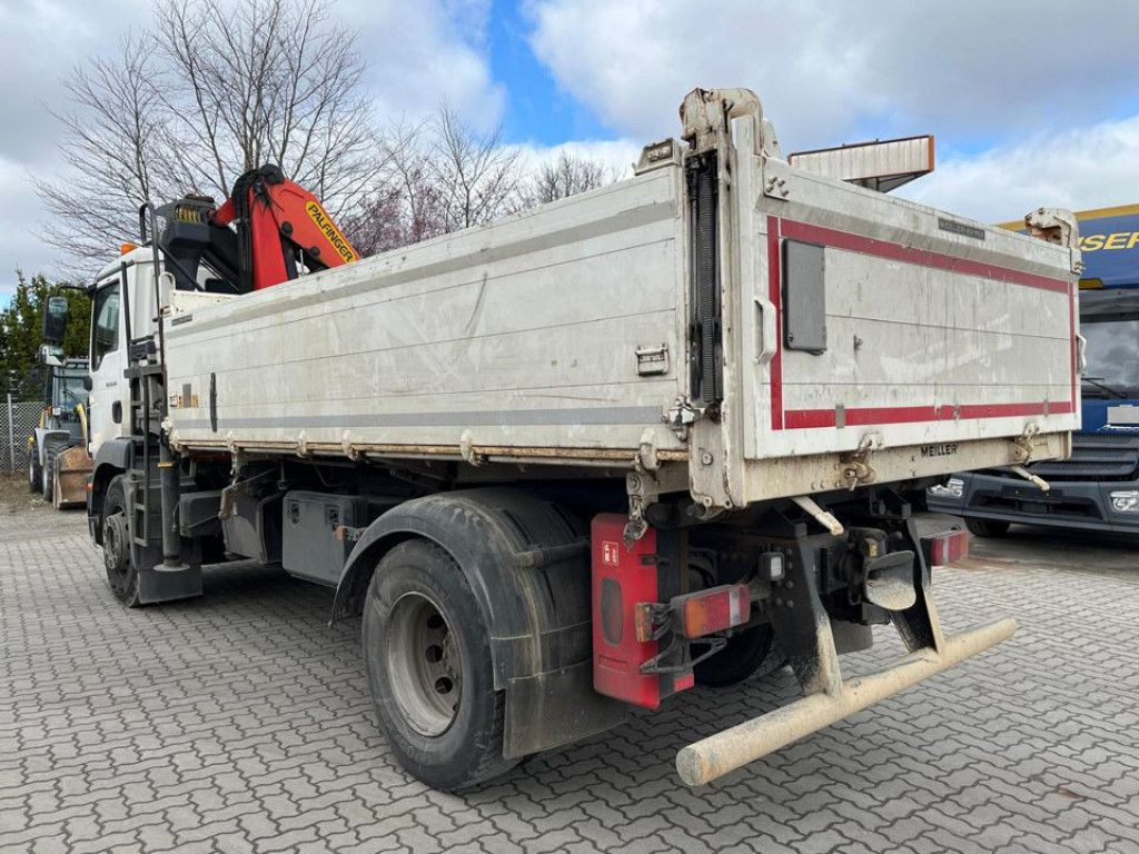 MAN TG-M 18.340 4x2 2-Achs Kipper Kran Palf. PK 130 - Tipper, Crane truck: picture 3 MAN TG-M 18.340 4x2 2-Achs Kipper Kran Palf. PK 130 - Tipper, Crane truck: picture 3