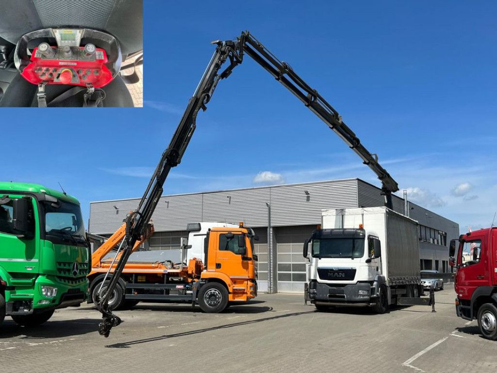 MAN TG-S 26.360 6x2-2LL Pritsche Heckkran 34m/to, Ji - Dropside/ Flatbed truck, Crane truck: picture 3 MAN TG-S 26.360 6x2-2LL Pritsche Heckkran 34m/to, Ji - Dropside/ Flatbed truck, Crane truck: picture 3