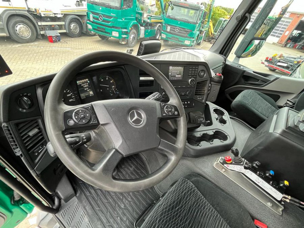 Skip loader truck MERCEDES-BENZ Antos 2540 L 6x2 Absetzkipper Vorlauf Lenk: picture 10